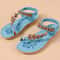 Boho Summer Sandals Womens Beach Flip Flops Low Heel Comfortable Shoes 13