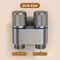 Stainless Steel Double Outlet Angle Valve Large Flow Shower And Washing Machine Control Valve 7