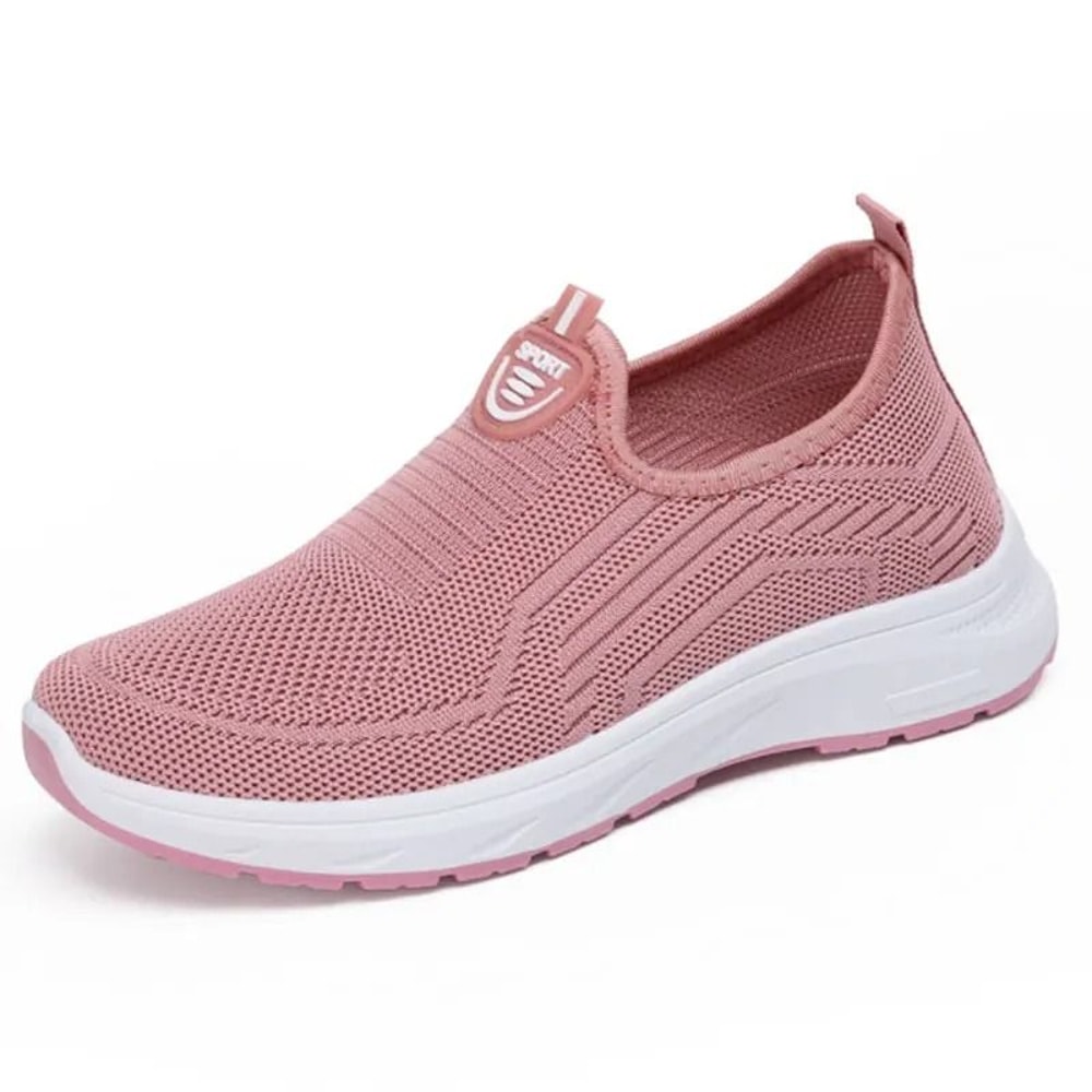 Womens Slip On Sneakers Breathable Walking Shoes Barefoot Style Sneaker Loafers 1