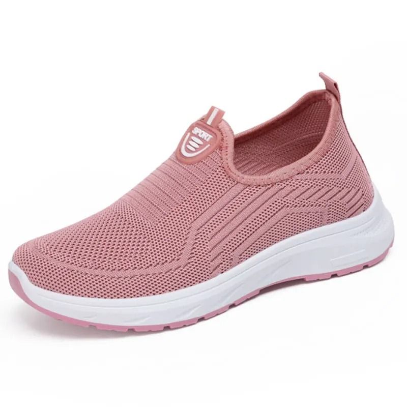 Womens Slip On Sneakers Breathable Walking Shoes Barefoot Style Sneaker Loafers 1