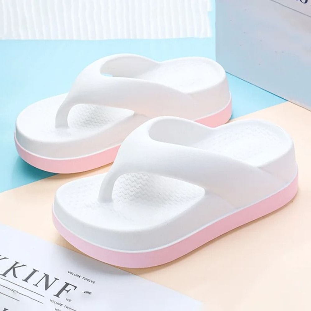 Platform Flip Flops Womens Casual Sandals Non Slip Outdoor Slide Slippers Summer Shoes 0