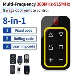 universal garage remote multi frequency gate remote duplicator 8 channel remote control