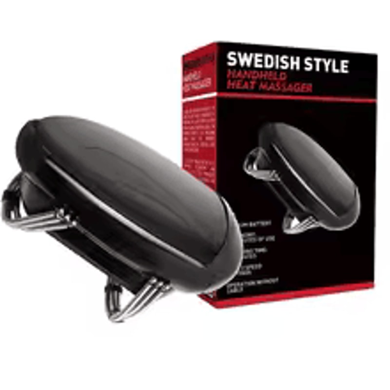 Cordless Head Massager Handheld Heat Massager USB Rechargeable Vibration Scalp Massager 2