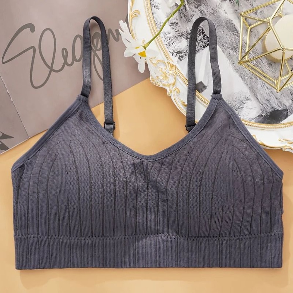 Seamless Wireless Bralette Padded Sleep Bra With U Back Support 6