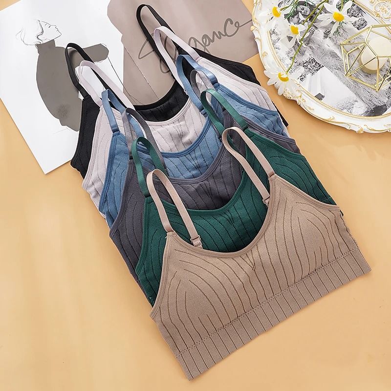 Seamless Wireless Bralette Padded Sleep Bra With U Back Support 14