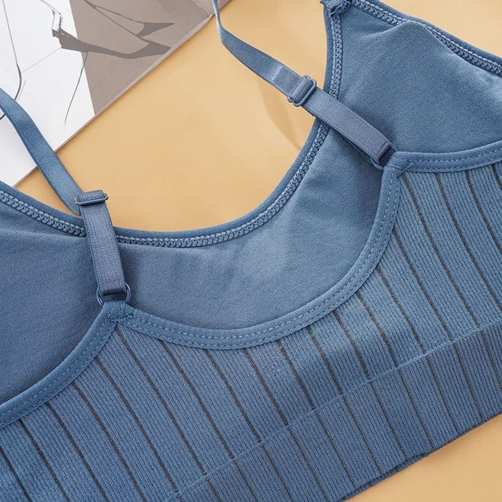 Seamless Wireless Bralette Padded Sleep Bra With U Back Support 9