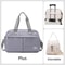 Expandable Travel Bag Carry On Duffle Bag Large Multi Layer Weekend Handbag 9