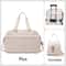 Expandable Travel Bag Carry On Duffle Bag Large Multi Layer Weekend Handbag 11