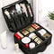 Waterproof Travel Makeup Bag Professional Cosmetic Case With Brush Organizer 12
