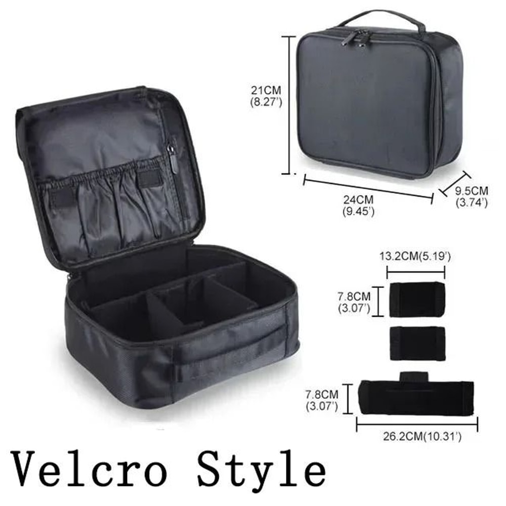 Waterproof Travel Makeup Bag Professional Cosmetic Case With Brush Organizer 1
