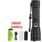 High Power Rechargeable Tactical Flashlight LED Zoom Aluminum Alloy Torch 3