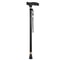 Non Slip Retractable Walking Cane With LED Light Aluminum Alloy Elderly Support Stick 1