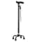 Non Slip Retractable Walking Cane With LED Light Aluminum Alloy Elderly Support Stick 5