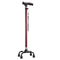 Non Slip Retractable Walking Cane With LED Light Aluminum Alloy Elderly Support Stick 6