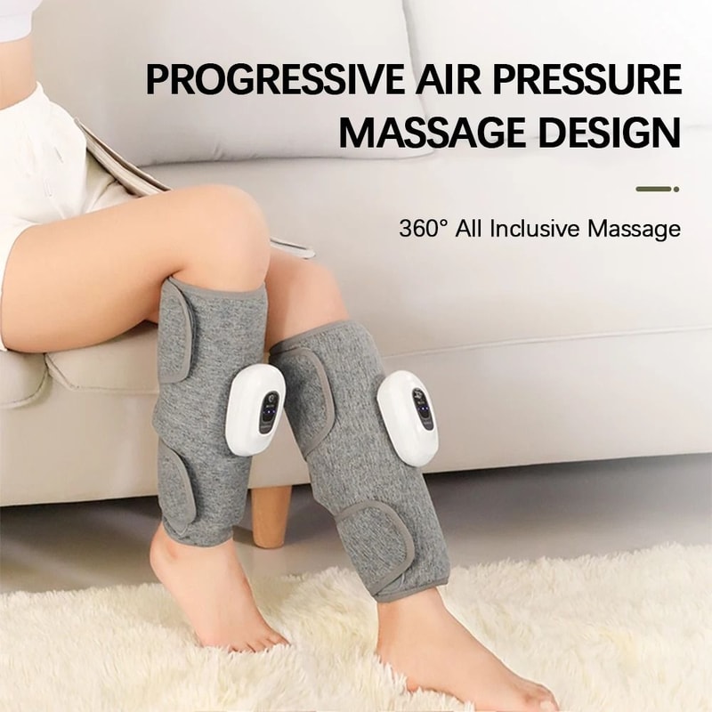Wireless 360 Air Pressure Calf Massager Foot And Leg Air Compression 3 Mode 10