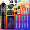 POSEIDON Wireless Tattoo Pen Tattoo Machine Kit For Permanent Makeup With Power Supply 0