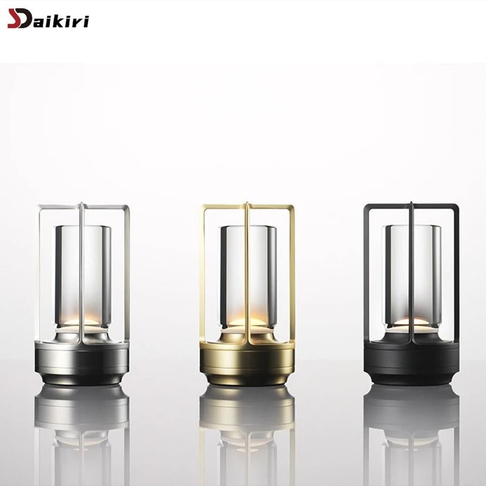 Rechargeable Touch Crystal Table Lamp LED Night Light Portable Atmosphere Lamp 0