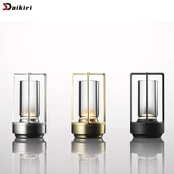 rechargeable touch crystal table lamp led night light portable atmosphere lamp