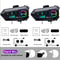 Kebidumei YP10 2X Motorcycle Intercom Headset Bluetooth 53 Waterproof 300m 2