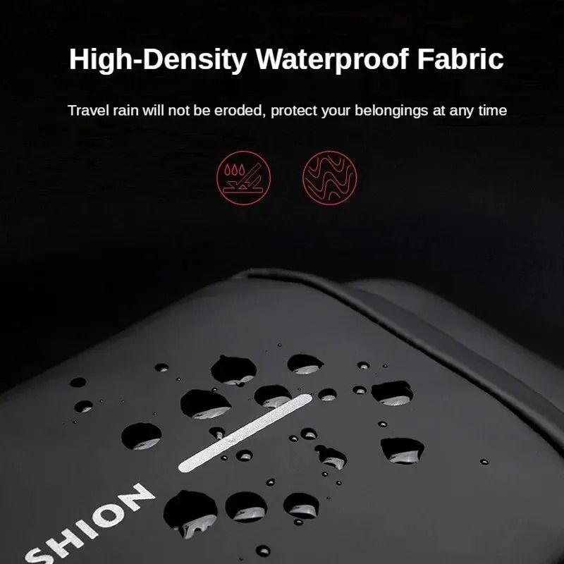 Designer Mens Crossbody Bag PU Leather Anti Theft Shoulder Chest Sling Bag 5