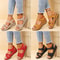 Summer Wedge Sandals For Women Non Slip Beach Platform Shoes Lightweight Plus Size 0