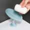 Leaf Shape Draining Soap Holder Suction Cup Soap Dish Bathroom Soap Drainer 6