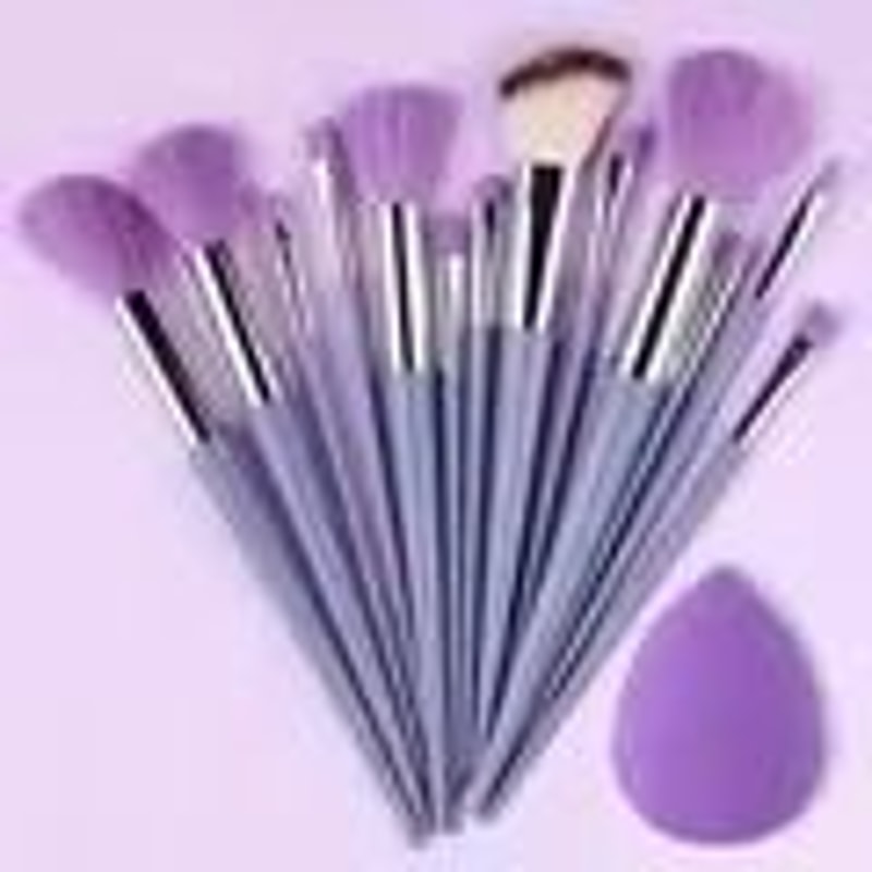 13 Pcs Makeup Brush Set Soft Fluffy Full Face Brush Set For Foundation And Eyeshadow 12