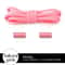 Elastic No Tie Shoelaces For Sneakers Colorful Round Shoe Laces For Kids And Adults 3