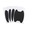 Carbon Fiber Car Door Handle Protector Sticker Set Scratch Resistant Car Handle Film 4pcs 1