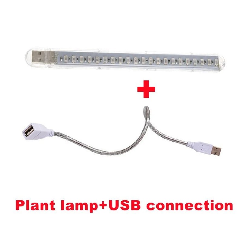 USB Full Spectrum Plant Lamp Flexible LED Grow Light For Indoor Plants And Seedlings 3