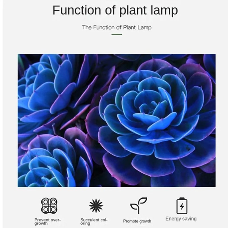 USB Full Spectrum Plant Lamp Flexible LED Grow Light For Indoor Plants And Seedlings 9