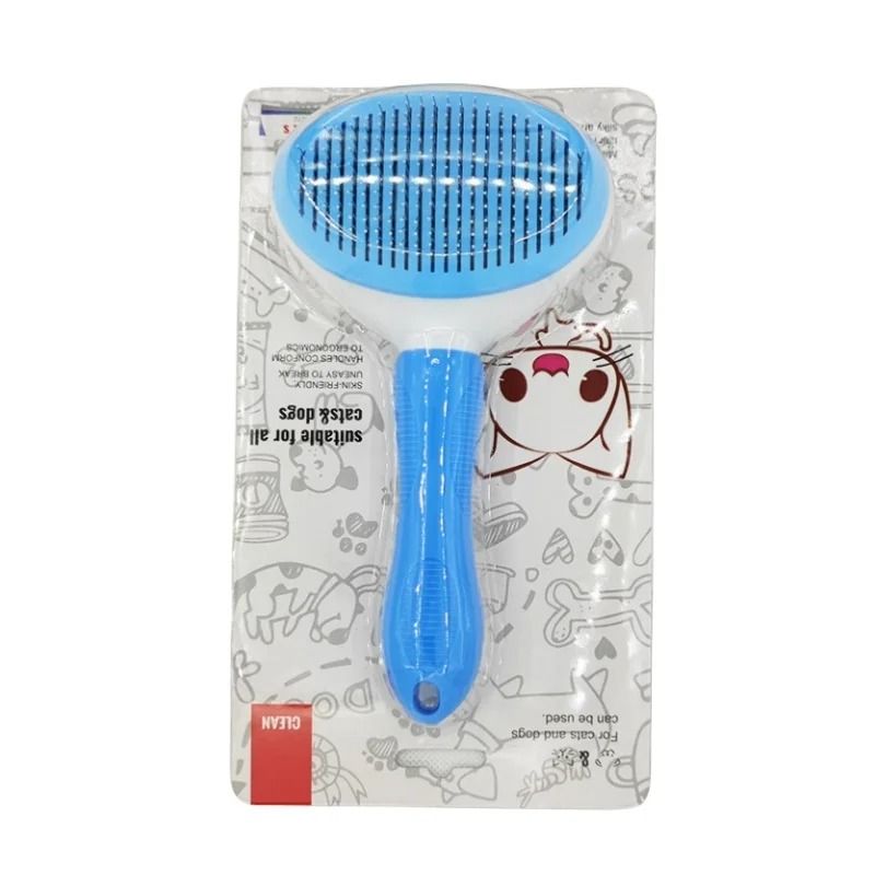 Self Cleaning Slicker Brush Cat Grooming Brush Pet Hair Remover Comb For Cats And Dogs 5