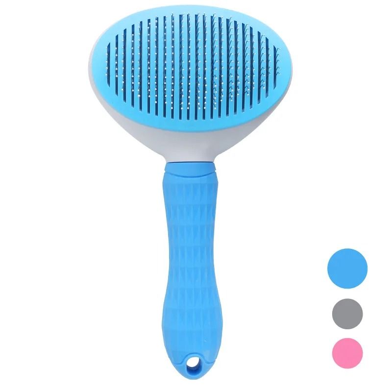 Self Cleaning Slicker Brush Cat Grooming Brush Pet Hair Remover Comb For Cats And Dogs 2