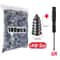Universal Tubeless Tire Repair Kit Glue Free Tire Puncture Repair Nails Set For Car And Motorcycle 8