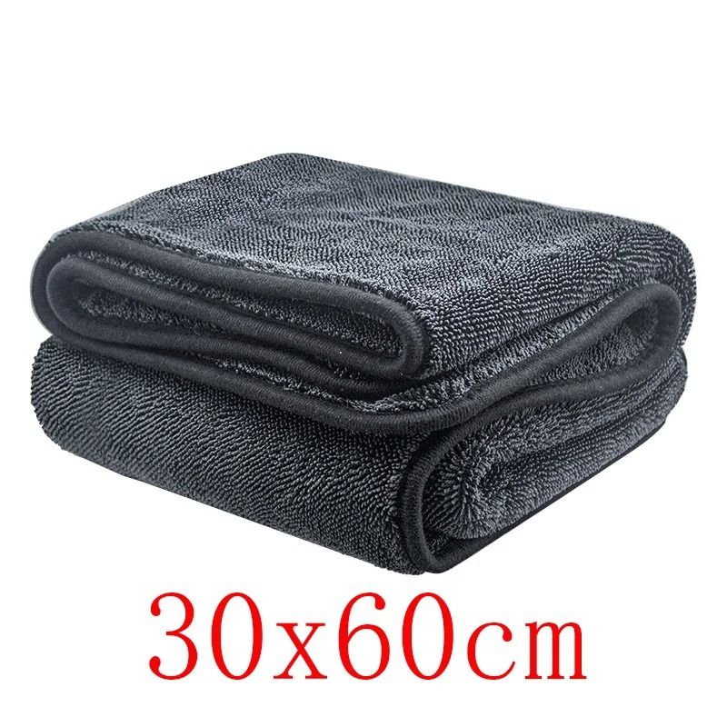 Large Car Wash Microfiber Towel Super Absorbent Scratch Free Drying Cloth 4