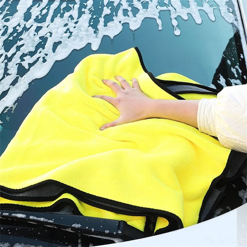 Large Car Wash Microfiber Towel Super Absorbent Scratch Free Drying Cloth 0