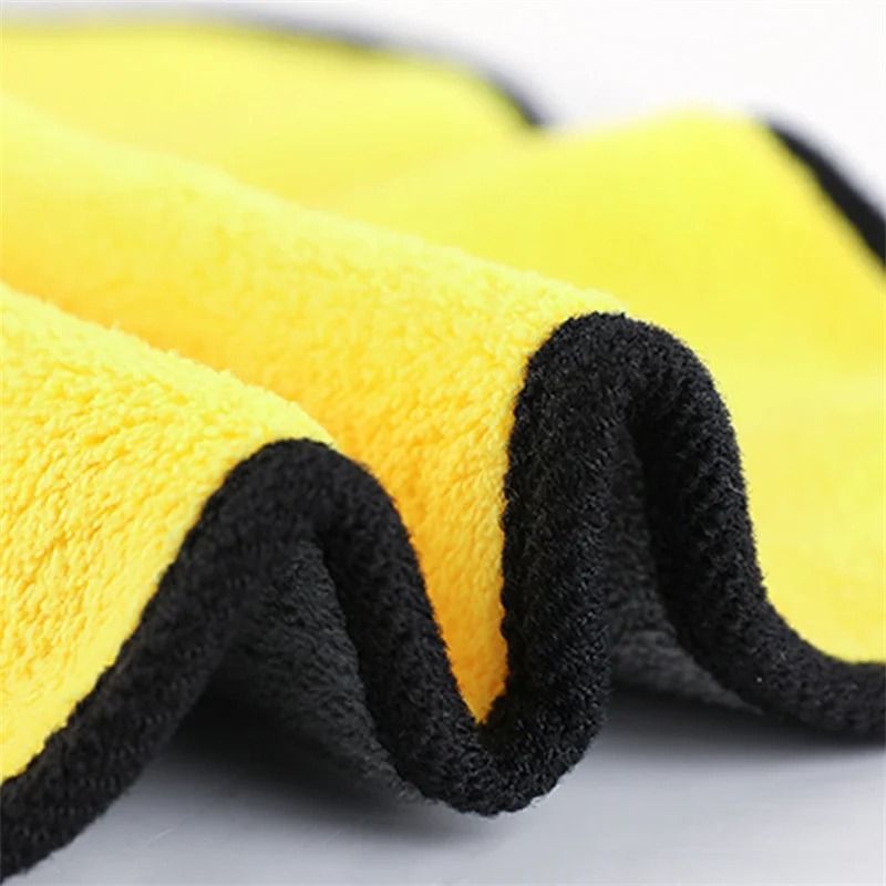 Large Car Wash Microfiber Towel Super Absorbent Scratch Free Drying Cloth 12