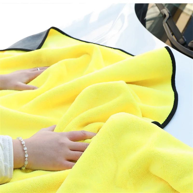 Large Car Wash Microfiber Towel Super Absorbent Scratch Free Drying Cloth 13