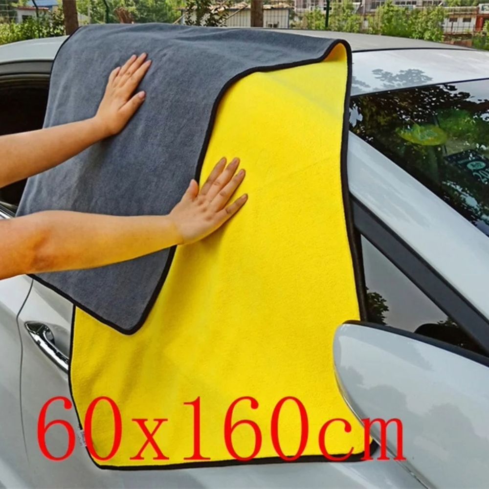 Large Car Wash Microfiber Towel Super Absorbent Scratch Free Drying Cloth 8