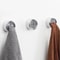 Self Adhesive Towel Holder Clips Wall Mounted Towel Hook Organizer Set 14