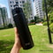 TYESO Stainless Steel Thermos Bottle With Straw 600ml 750ml Insulated Travel Cup 10