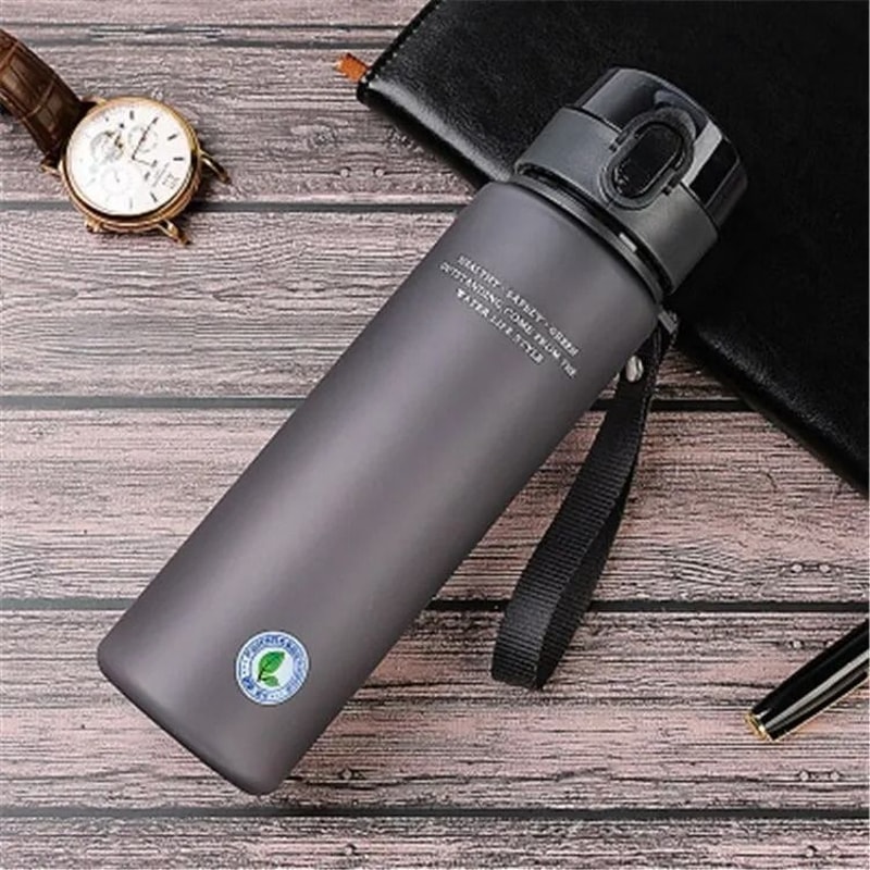 BPA Free Leak Proof Sports Water Bottle 400ml 560ml Portable Hiking Drink Bottle 1