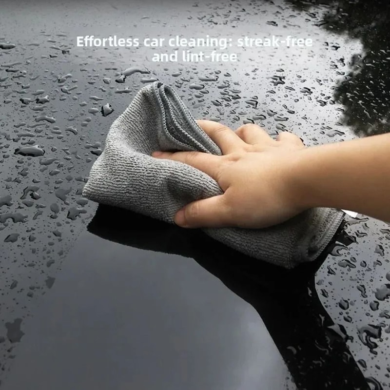 Microfiber Kitchen Towels Cleaning Cloth Set Ultra Fine Fiber Soft And Stain Resistant 6