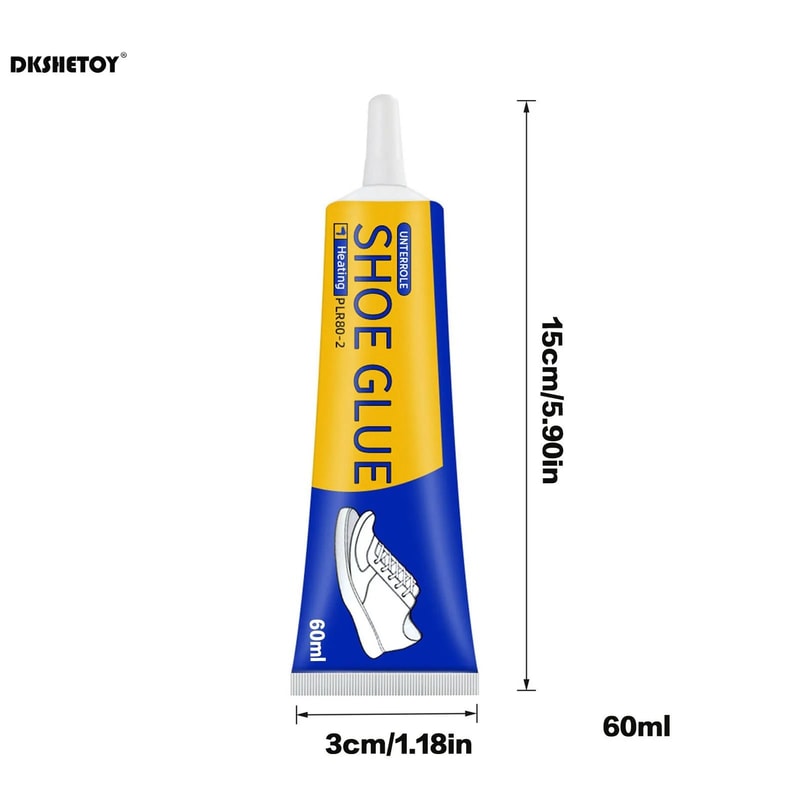 Super Strong Shoe Repair Glue Waterproof Adhesive For Sneakers Boots Leather 60ml 4