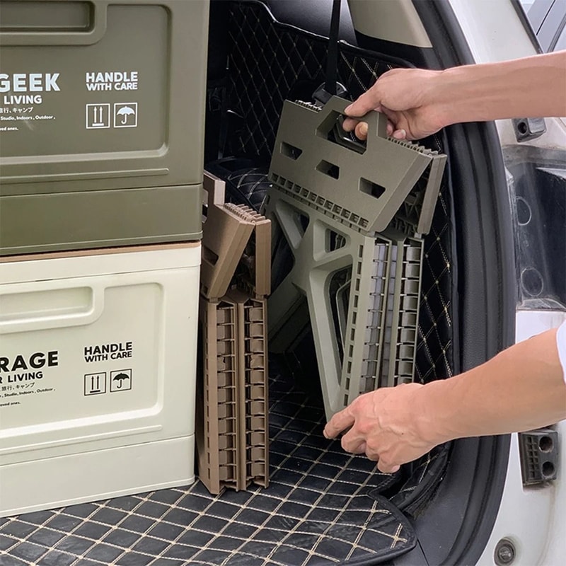 Portable Folding Chair Heavy Duty Foldable Camping Stool For Outdoor Travel 7