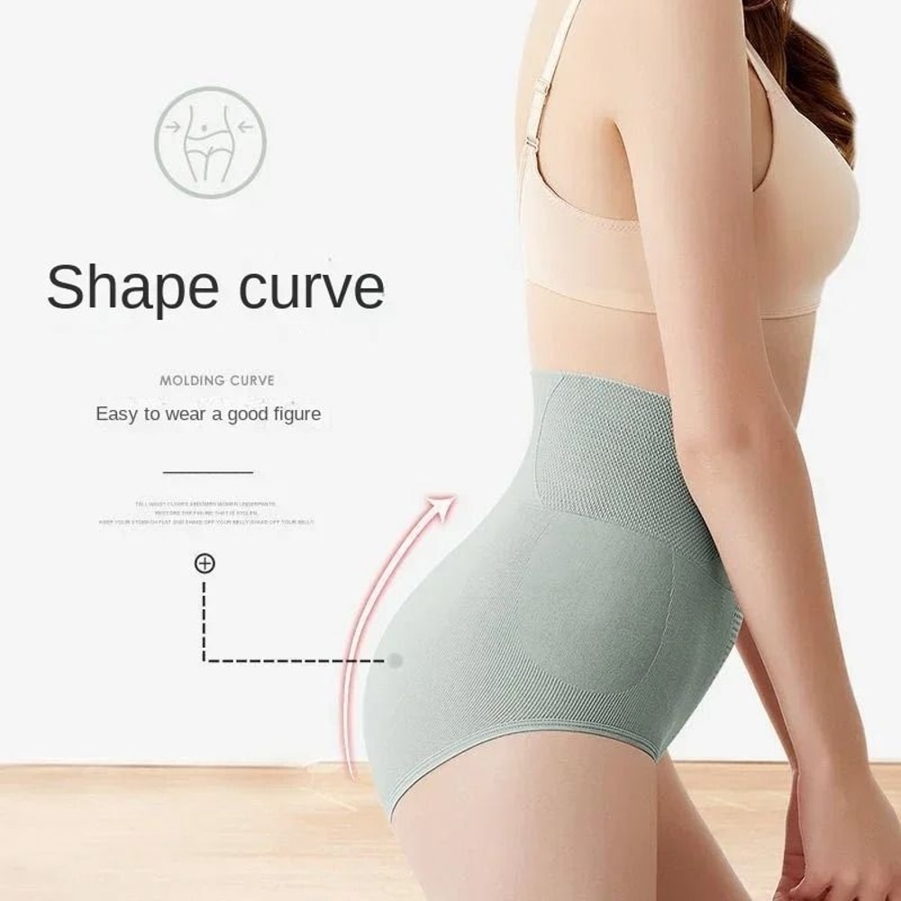 High Waist Shaper Panties Tummy Control Underwear Belly Slimming Shapewear 9