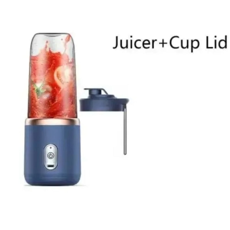 Portable Blender Bottle USB Rechargeable Mini Juice And Smoothie Blender 6 Blades 2