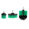 3 Pcs Drill Brush Kit Electric Scrubber Brush Set For Carpet Glass Car Tires Cleaning 1
