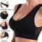 Seamless Sports Bra Wireless Yoga Bra Shockproof Gym Crop Top Plus Size 6XL 10