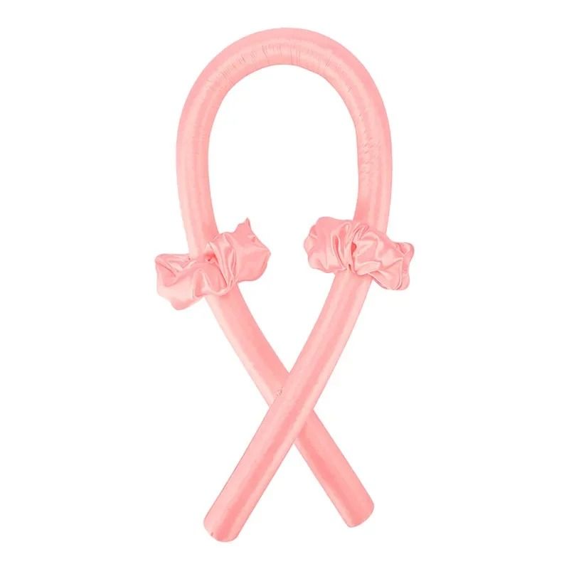 Heatless Curling Rod Headband No Heat Hair Curlers Silk Ribbon Overnight Curlers 5